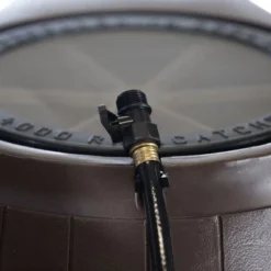 FCMP Outdoor 50-Gallon BPA Free Flat Back Home Rain Catcher Water Storage Collection Barrel For Watering Outdoor Plants & Gardens, Brown (3 Pack) -Garden Promotional Store GUEST 9b54b4de c18b 4bb9 a243 4eaa8f409c5a 1