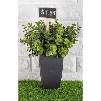 Juvale 24 Pack Plant Marker, Wood Garden Stakes With Chalkboard, Herb Marker Signs, Labels, Tags For Field, Potted Flower 3 Juvale 24 Pack Plant Marker, Wood Garden Stakes With Chalkboard, Herb Marker Signs, Labels, Tags For Field, Potted Flower