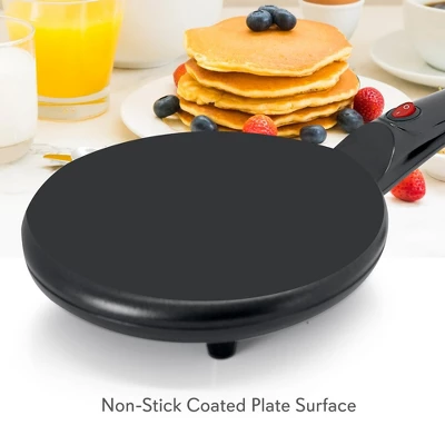 NutriChef Electric Griddle Crepe Maker - Nonstick Pan Cooktop With Automatic Temperature Control & Plug-in Operation For Kitchen & Countertop. 4 NutriChef Electric Griddle Crepe Maker - Nonstick Pan Cooktop With Automatic Temperature Control & Plug-in Operation For Kitchen & Countertop. - Image 2