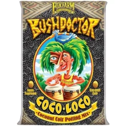 FoxFarm FX14100 Bush Doctor Coco Loco, 2 Cu Feet And Ocean Forest FX14053 Garden Potting Soil Mix, 12 Quarts For Plants (Bundle)