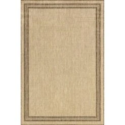 NuLOOM Rasha Classic Border Indoor/Outdoor Patio Area Rug -Garden Promotional Store GUEST a10c89be f949 4ab7 ba90 1423e341a970