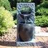 Sunnydaze Decor Sunnydaze Peaceful Rain Electric Outdoor Water Fountain - 31.75" H - Gray And Black -Garden Promotional Store GUEST a3e69e7c d3ab 4287 b769 0af0dfbce9ab