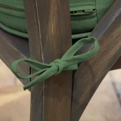 19" X 20" ProFoam Outdoor Rounded Back Seat Cushion Leala Moss Green - Arden Selections -Garden Promotional Store GUEST a40c2159 db48 4e60 92a5 e20902ca6243