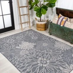Bahamas Modern All-Over Floral Indoor/Outdoor Area Rug - JONATHAN Y -Garden Promotional Store GUEST a6ab48aa a9e5 494b a7e8 0fd6bec0981c