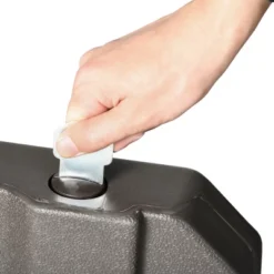 Outsunny 4-Piece 175lb Cantilever Patio Umbrella Base Weights For Offset Hanging Umbrella, HDPE Umbrella Weights For Cross Base Stand, Brown -Garden Promotional Store GUEST a6c7e291 059f 42b8 95b3 fb0b1eac6f71