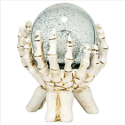 Design Toscano All-Seeing Eye Of The Skeleton Water Globe Statue 6 Design Toscano All-Seeing Eye Of The Skeleton Water Globe Statue - Image 4