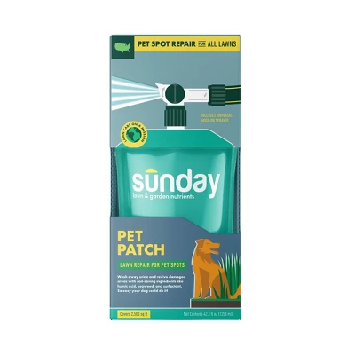 Sunday 42.3oz Pet Patch Fertilizer For Pet Spots 3 Sunday 42.3oz Pet Patch Fertilizer For Pet Spots