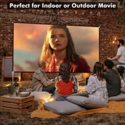 Costway 120'' Projector Screen W/ Stand 16:9 HD 4K Indoor Outdoor Projection Movie Screen -Garden Promotional Store GUEST a8f34857 a68c 4f39 baa6 df77a55a0dbe