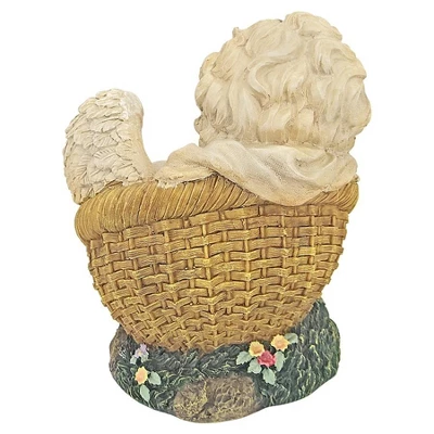 Design Toscano Afternoon Nap Angel Sculpture - Medium - Multicolored 5 Design Toscano Afternoon Nap Angel Sculpture - Medium - Multicolored - Image 3