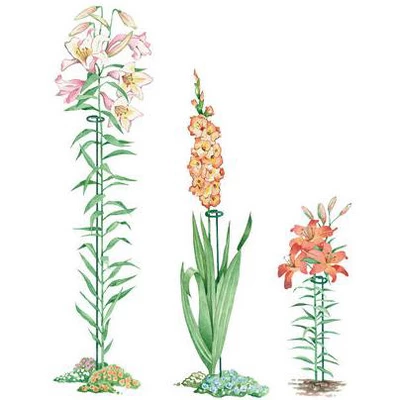 24" Single Stem Supports, Set Of 3 3 24" Single Stem Supports, Set Of 3