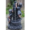 Northlight 29" Children At The Water Pump Well Outdoor Patio Garden Fountain - Black/Bronze -Garden Promotional Store GUEST ae7e3c21 94ff 419c 937e 4f8acc24c595