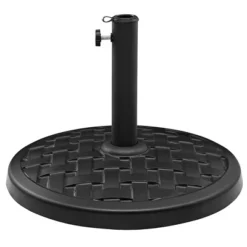 Rashida Round Lattice Weave Umbrella Stand - Saracina Home -Garden Promotional Store GUEST b0050dfe 8fb7 4e77 accf f96ab5cd7872