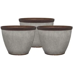 Southern Patio HDR-046868 20.5 Inch Rustic Resin Outdoor Planter Urn -Garden Promotional Store GUEST b0885104 d283 4a3c 9470 b54883510040