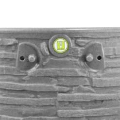 Good Ideas Impressions Riverwalk 50-Gallon Faux Slate Surface Dual Spigot Locations Rain Barrel W/2 Brass Spigots & Screen, Dark Granite 8 Good Ideas Impressions Riverwalk 50-Gallon Faux Slate Surface Dual Spigot Locations Rain Barrel W/2 Brass Spigots & Screen, Dark Granite -Garden Promotional Store GUEST b0c7f992 e544 43e4 87a4 651b8af93332