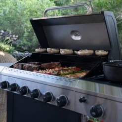 Megamaster 6-Burner Gas Grill With Stainless Steel Tong 720-0983CTG -Garden Promotional Store GUEST b20deda3 cd9d 41b4 a9cd 3654d010fa11