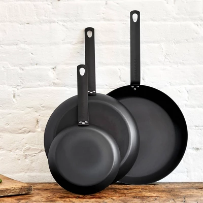 Merten & Storck 12" Open Frypan - Black 3 Merten & Storck 12" Open Frypan - Black
