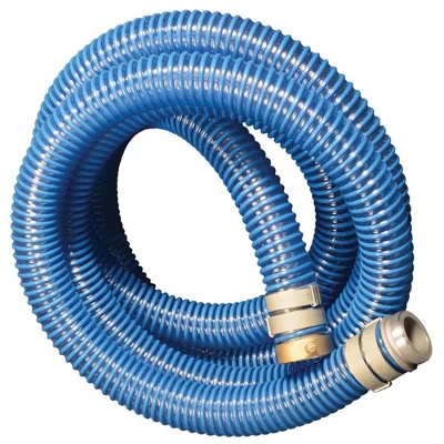 Apache 98106501 2 Inch Diameter 20 Foot Length 58 Psi PVC Flexible Industrial Pump Pool Hose With Aluminum Pin Lug Short Shank Coupling, Blue (2 Pack) 3 Apache 98106501 2 Inch Diameter 20 Foot Length 58 Psi PVC Flexible Industrial Pump Pool Hose With Aluminum Pin Lug Short Shank Coupling, Blue (2 Pack)
