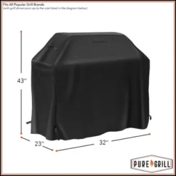 Pure Grill 32-Inch BBQ Grill Cover For All Outdoor Barbecue Gas Grill Brands, Universal Fit 12 Pure Grill 32-Inch BBQ Grill Cover For All Outdoor Barbecue Gas Grill Brands, Universal Fit -Garden Promotional Store GUEST b71ae53c be20 481a b09c ee5be054f770