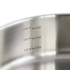 Martha Stewart Everday Midvale 4 Quart Stainless Steel Saute Pan With Lid -Garden Promotional Store GUEST b7dbbcb2 643f 4f00 bc96 24edb4154d47