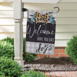 Evergreen Dogs And Checks Garden Burlap Flag 12.5 X 18 Inches Indoor Outdoor Decor 10 Evergreen Dogs And Checks Garden Burlap Flag 12.5 X 18 Inches Indoor Outdoor Decor -Garden Promotional Store GUEST b88a79b5 0c80 4054 b6ab 22a05ec754ac