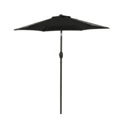 7.5' X 7.5' Outdoor Patio Umbrella With Button Tilt And Crank - Wellfor 36 7.5' X 7.5' Outdoor Patio Umbrella With Button Tilt And Crank - Wellfor -Garden Promotional Store GUEST b8b35808 5054 4a7d 85be df0bc5cd3813