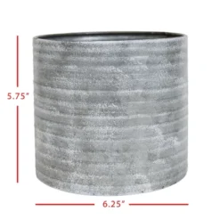 White Metal Planter - Foreside Home & Garden -Garden Promotional Store GUEST ba6d9035 826a 49cc b073 613f553ca9ef