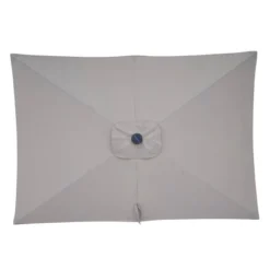 10' X 6.5' Solar LED Patio Umbrella With Tilt And Crank Lift Gray - Wellfor 17 10' X 6.5' Solar LED Patio Umbrella With Tilt And Crank Lift Gray - Wellfor -Garden Promotional Store GUEST ba7819f7 aca9 47e2 b9fd 500f574de038