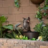 23" Iron Owl Fountain Brown - Alpine Corporation -Garden Promotional Store GUEST bbe34dea 3f88 490d a412 cfe1d5ed2c9d