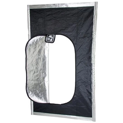 Hydrofarm BHZD Insulated Reflective Indoor Outdoor Garden Greenhouse Grow Room Black Hatch Zipper Door 3 Hydrofarm BHZD Insulated Reflective Indoor Outdoor Garden Greenhouse Grow Room Black Hatch Zipper Door