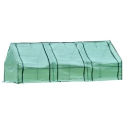Aoodor 9 Ft. X 3 Ft. X 3 Ft. Mini Outdoor Greenhouse Three Zipped Doors -Garden Promotional Store GUEST bda3addf d5a3 4a8d 9474 f2a8971e2a4e