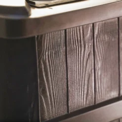 FCMP Outdoor WG4000 45 Gallon Wood Grain Outdoor Home Rain Water Catcher Barrel Flat Back Container With Spigots And Mesh Screen, Brown 9 FCMP Outdoor WG4000 45 Gallon Wood Grain Outdoor Home Rain Water Catcher Barrel Flat Back Container With Spigots And Mesh Screen, Brown -Garden Promotional Store GUEST be63cbdf ff02 4180 a546 08398fa3d116