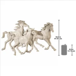 Design Toscano Los Tres Caballos Del Castillo Alomar Wall Sculpture -Garden Promotional Store GUEST be75b0b3 dcdb 4610 9f7f dc540c915a9b