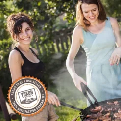 Yukon Glory BBQ 'N Serve Grill Basket Set, Revolutionary Grill To Table Design, Includes 3 Grilling Baskets, Serving Tray And Patented Clip-on Handle 11 Yukon Glory BBQ 'N Serve Grill Basket Set, Revolutionary Grill To Table Design, Includes 3 Grilling Baskets, Serving Tray And Patented Clip-on Handle -Garden Promotional Store GUEST bf043ad6 fb81 485c b30b 8401a2aa2518