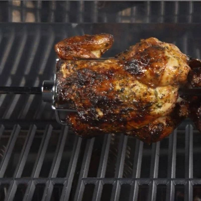 6-Burner Stainless Steel Rotisserie Kit - Monument Grills 3 6-Burner Stainless Steel Rotisserie Kit - Monument Grills