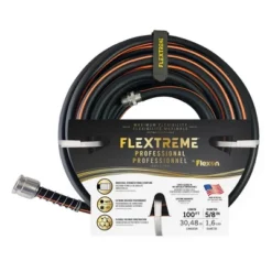 Flexon 5/8" Flextreme Professional Performance Rubber Garden Hoses -Garden Promotional Store GUEST c0ca72a4 0750 4bf0 8489 c10090a43b27
