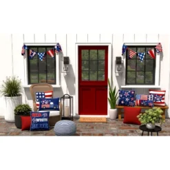 18"x18" Outdoor/Indoor Square Throw Pillow Red - Pillow Perfect 9 18"x18" Outdoor/Indoor Square Throw Pillow Red - Pillow Perfect -Garden Promotional Store GUEST c1eb05aa 54e8 4a1f a513 c345d79341ee