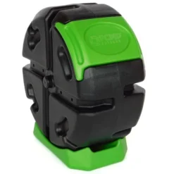 FCMP Outdoor RC2000WB-GRN 19-Gal Plastic Single Chamber Half Size Rolling Composter Outdoor Rotating Garden Compost Bin, Black/Green (2 Pack) -Garden Promotional Store GUEST c2a750f0 c52f 42a1 8171 af7f4c5ba113