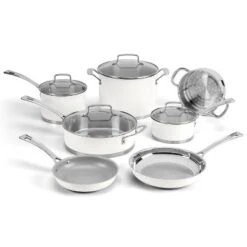 Cuisinart Matte 3qt Stainless Steel Chef's Pan With Cover MW8935-24 - White -Garden Promotional Store GUEST c2c669e2 9e73 4918 b3c1 f3c48c92e186