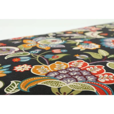 Set Of 2 Outdoor/Indoor Throw Pillows Telfair Midnight Black - Pillow Perfect 4 Set Of 2 Outdoor/Indoor Throw Pillows Telfair Midnight Black - Pillow Perfect - Image 2