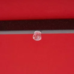 9' X 9' Solar LED Patio Umbrella With Tilt Adjustment And Crank Lift Red - Wellfor -Garden Promotional Store GUEST c392bfbb f819 4744 bce3 1934f196ec8f