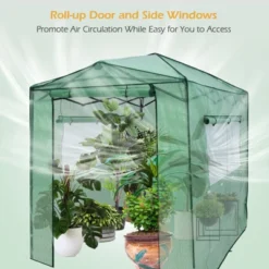 Costway 6'x 8' Portable Walk-in Greenhouse Pop-up Folding Plant Gardening W/Window 15 Costway 6'x 8' Portable Walk-in Greenhouse Pop-up Folding Plant Gardening W/Window -Garden Promotional Store GUEST c5f4a2ef 0d0a 45aa a032 6941a39989c9