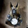 Design Toscano Anubis, Egyptian God Of The Underworld Illuminated Wall Sculpture