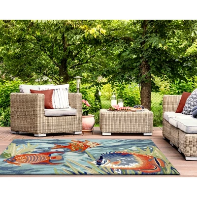 Liora Manne Ravella Coastal Indoor/Outdoor Rug 7 Liora Manne Ravella Coastal Indoor/Outdoor Rug - Image 5