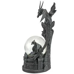Design Toscano The Dragons Of Castle Malahide Gothic Water Globe -Garden Promotional Store GUEST ca074de9 64aa 44b7 aa81 9d0b3e5333e9
