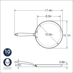 Nordic Ware Traditional French Steel Crepe Pan - Gray -Garden Promotional Store GUEST cc28de4d f99f 4091 95d0 ee009d185e8b