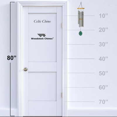 Woodstock Wind Chimes Signature Collection, Woodstock Celtic Chime, 24'' Wind Chime WCCS 5 Woodstock Wind Chimes Signature Collection, Woodstock Celtic Chime, 24'' Wind Chime WCCS - Image 3