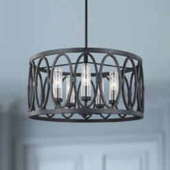 Generation Lighting Patrice 10 3/4" High Zinc Outdoor Hanging Light