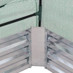 Sunnydaze Decor Sunnydaze Steel Raised Garden Bed With Greenhouse Cover - Green 17 Sunnydaze Decor Sunnydaze Steel Raised Garden Bed With Greenhouse Cover - Green -Garden Promotional Store GUEST cf2f88a6 4d3b 4808 a570 e1d0fcda8448