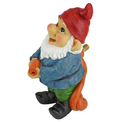 Design Toscano Hose It Off Harry, Gnome Spitter Piped Statue 4 Design Toscano Hose It Off Harry, Gnome Spitter Piped Statue - Image 2