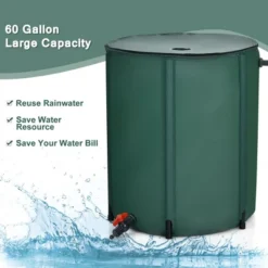 Costway 60 Gallon Portable Rain Barrel Collapsible Tank Water Collector Spigot Filter 14 Costway 60 Gallon Portable Rain Barrel Collapsible Tank Water Collector Spigot Filter -Garden Promotional Store GUEST d0e3ee1b 076f 4093 b3cb 14aa93ec3434